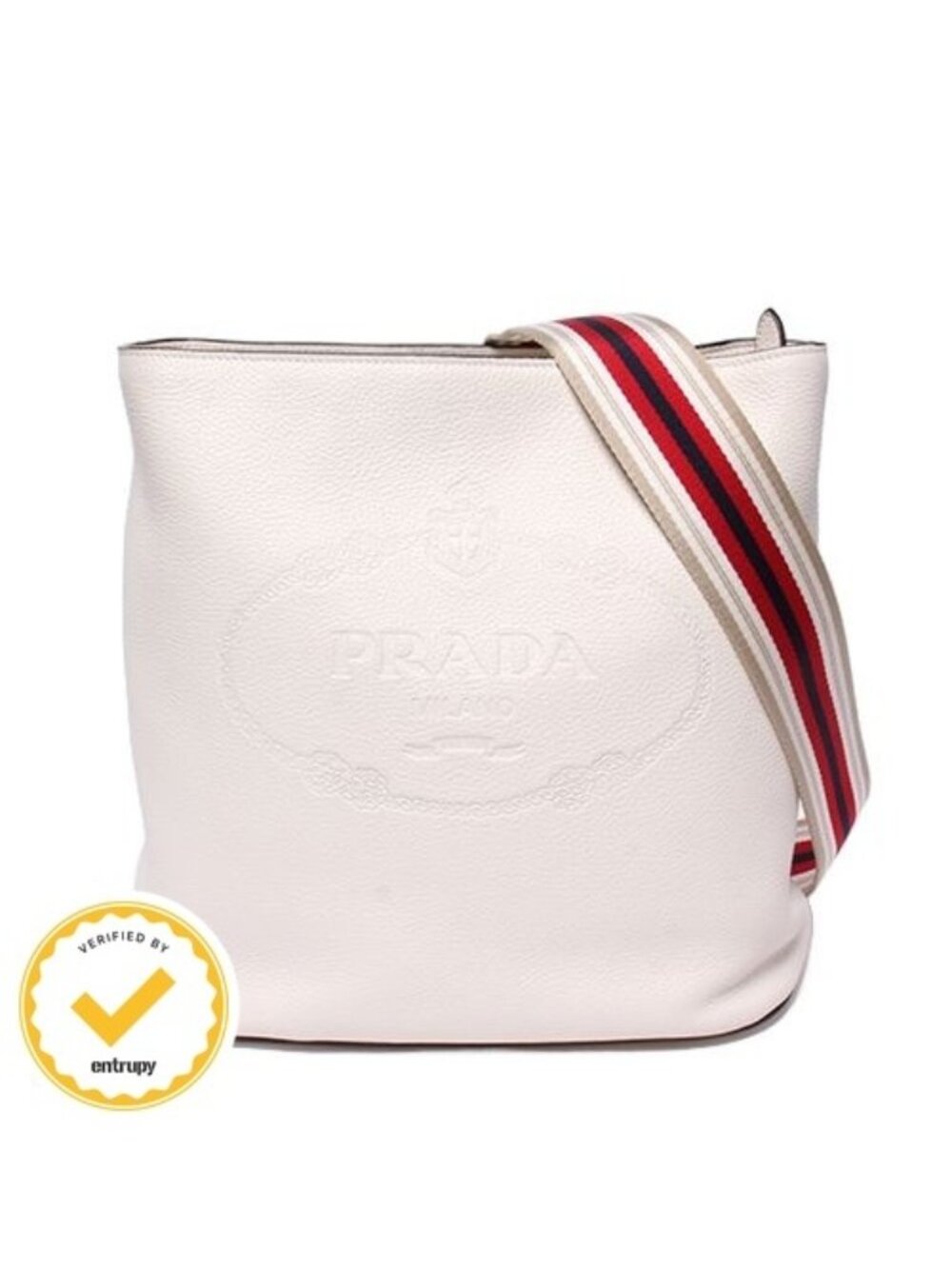 Prada Shoulder Bag Crossbody Vitello Phoenix